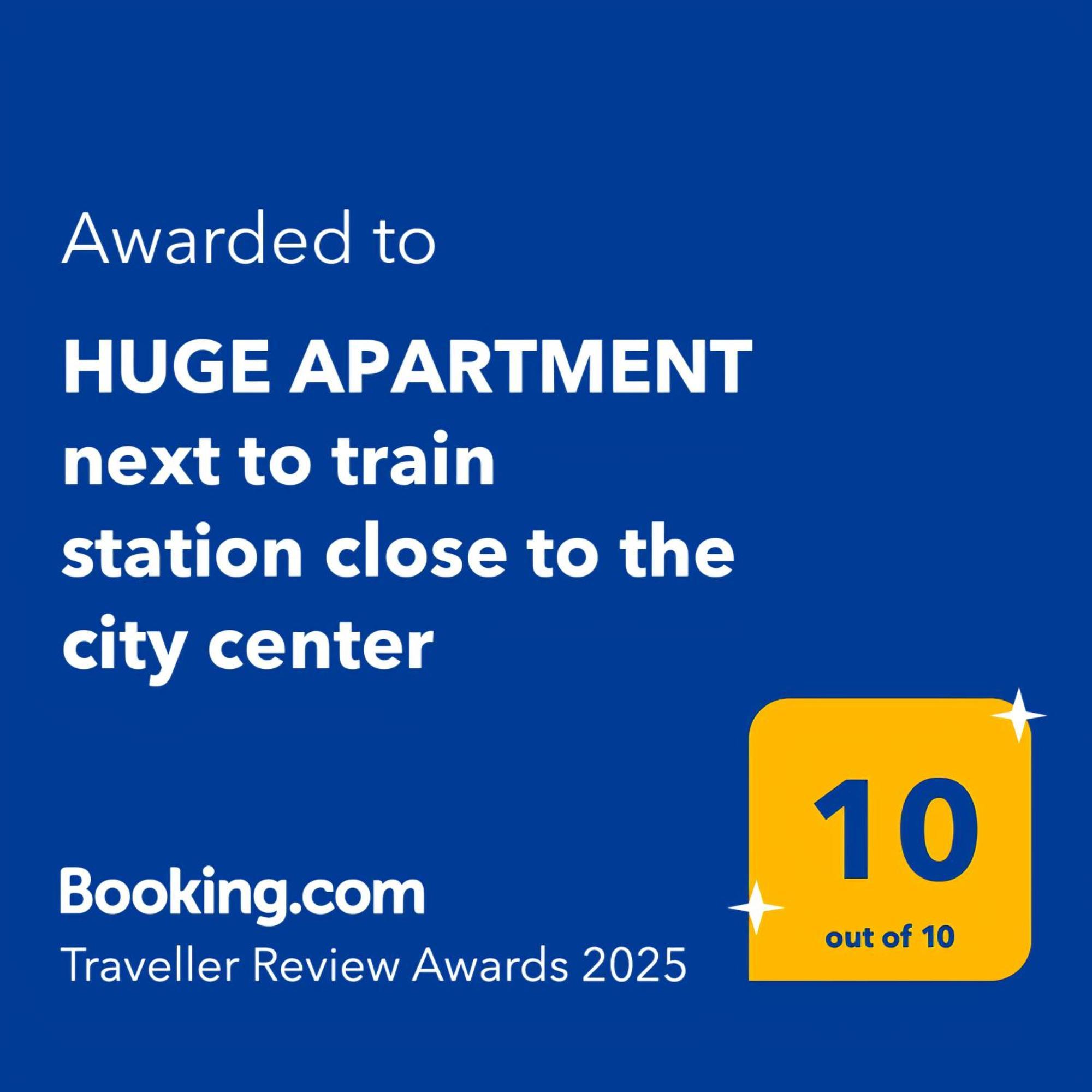 Apartman Huge Next To Train Station Close To The Center